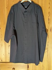 Kurzarm-Hemd schwarz bzw dunkelgrau von identic | Größe 5XL bzw 51/52