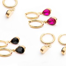 Edelstahl Ohrringe Ohrhänger