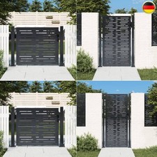 Zauntor Gartentor Gartentür Hoftor Eingangstor Tor Zauntür Hoftor Anthrazit