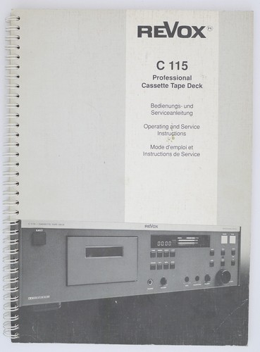 Original revox c115 - original,