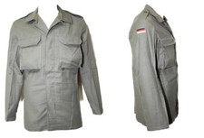 BW Feldjacke Moleskin – Steingrau-Oliv, 100% Baumwolle, robust & langlebig