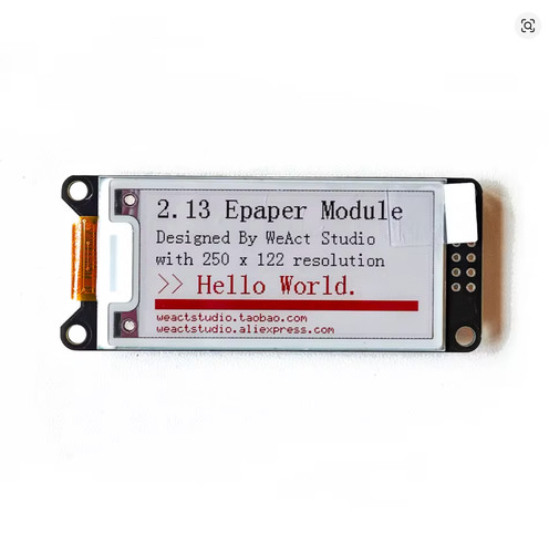 Weact paper display modul - weact, e-paper
