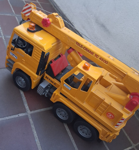 Bruder lkw man telekran 4500 - man,