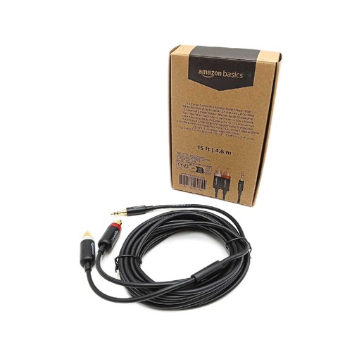 Amazon basics audiokabel - amazon,