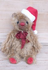 CarlaCarlotta  Künstlerteddy  CLAUS  ca. 20 cm   Unikat OOAK
