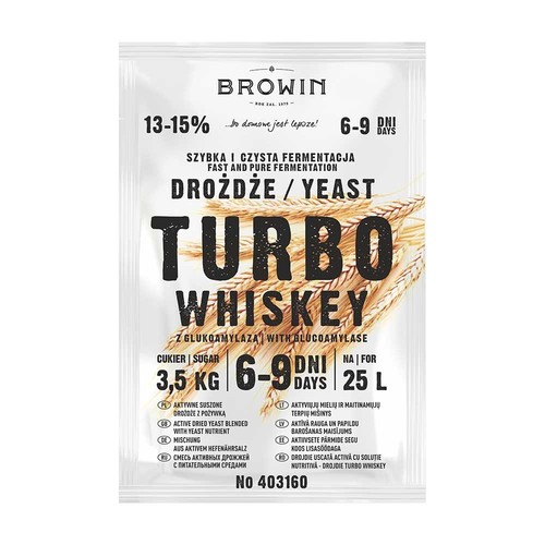 Brennereihefe turbo whiskey - turbo,