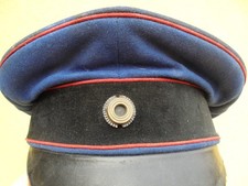 orginal Offz. Schirmmütze Artillerie um 1914 mit Hersteller a. Arendsee Altmark