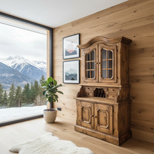 Voglauer Schreibtisch Sekretär Arbeitszimmer Büromöbel Holz Bauernschrank massiv