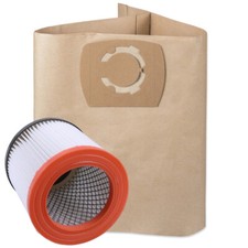 5 Staubsaugerbeutel mit Filter