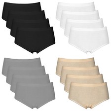 6er Set Damen Unterwäsche Slips Unterhosen Baumwolle Panty Schlüpfer Damenslip