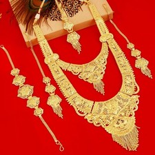 Indisch Damen Halskette 22K