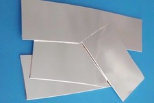 999,9 Fein Silber-Blech Rohling Kleinen Platte 0,25 mm Sehr Dünn Hochwertig NEU