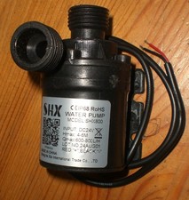 Wasserpumpe Teichpumpe SHX800, 800L/H, 4-6m, DC 24V 19W