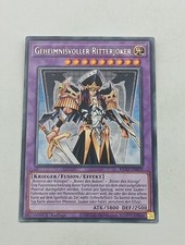 Yu-Gi-Oh Einzelkarte Geheimnisvoller Ritterjoker bespielt