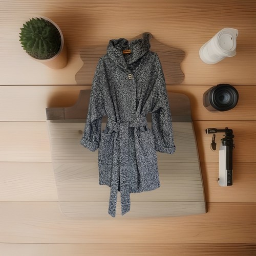 Damen-Tweed-Mantel