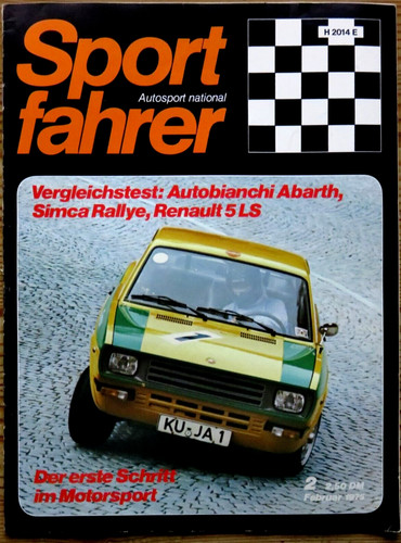 Sportfahrer 75 - sportfahrer, 02/75