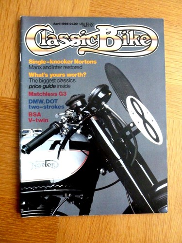 Classic bike magazine - magazine, april