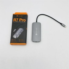 NOVOO USB C Hub 7 in 1 USB C auf HDMI 4K Adapter, USBC Hub mit Ethernet, 4 x USB