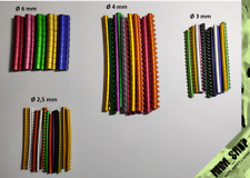 Alu Vogelringe – 50 / 100 Stück – Ringe Aluminium für Vögel – 2,5 / 3 / 4 / 6 mm