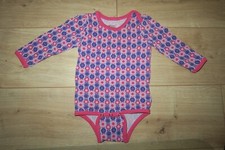 Katvig Body, Größe: 80 Mädchen pink lila Langarm Baby Kinder