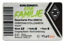 Jahreskarte / Dauerkarte