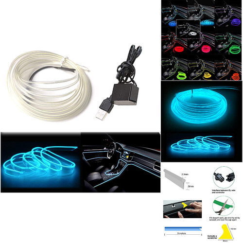 Usb wire neonröhre - usb, 9,8