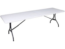 Gartentisch Mufaro 304722, HDPE-Kunststoff, klappbar, 244 x 76 x 72 cm - B