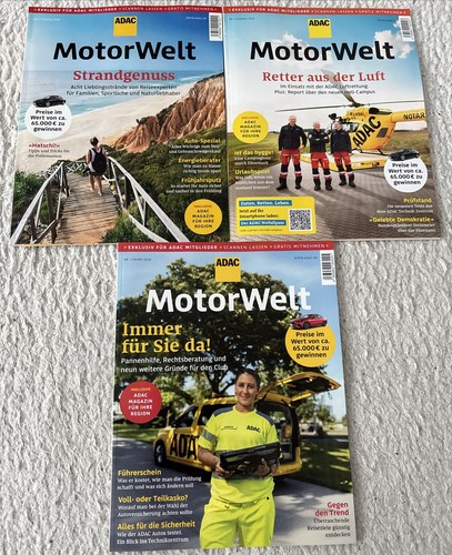 Zeitschrift adac motorwelt - zeitschrift,