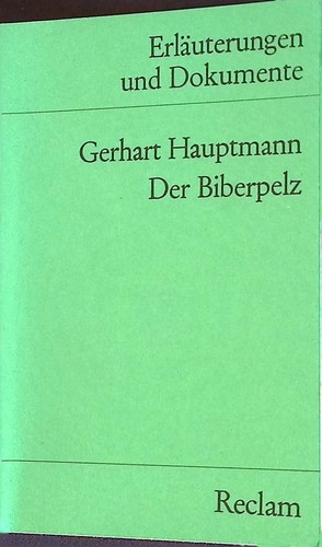Gerhart hauptmann der - gerhart, hauptmann,