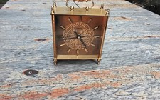 Ankra Tisch/Kaminuhr messing gebraucht