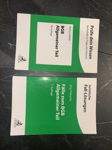 Helmut köhler bgb allgemeiner - helmut,