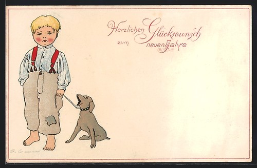 Künstler gertrud caspari - künstler-ak,