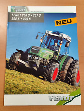 Prospekt Fendt Farmer 206s 207s 208s 209s Traktor prospekt tractor brochure 39
