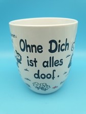 Sheepworld Tasse Ohne Dich ist