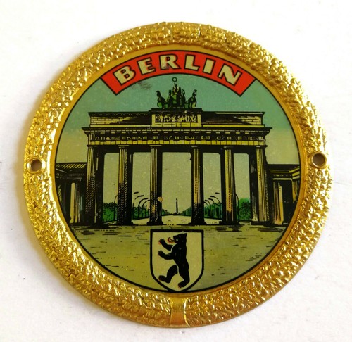 Plakette berlin aluminium - berlin,