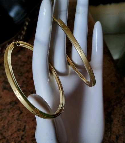 Große creolen gold 333 - große,