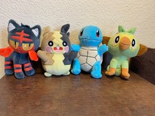 Pokemon Plüschtier Kuscheltiere , 4 Pokemons Kinderspielzeug