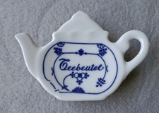 Indisch blau Teebeutel Ablage