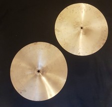 No Name 14" Vintage Hihat Hi-hat Becken Cymbal
