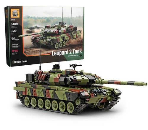 Buildarmy kampfpanzer leopard - kampfpanzer,
