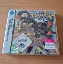 Nintendo DS LEERHÜLLE ohne Spiel Pokemon Platin Edition NDS