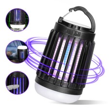 Insektenfalle UV Mückenlampe Insektenvernichter Elektrisch LED Fliegenfänger DHL