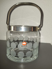 Eiseimer / Eisbehälter von Ingrid Glas Dekor Polka Dots 70er Jahre