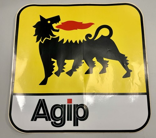Original agip aufkleber - original,