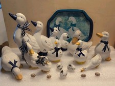 Konvolut Enten Dekoenten Dekoration siehe Bilder 