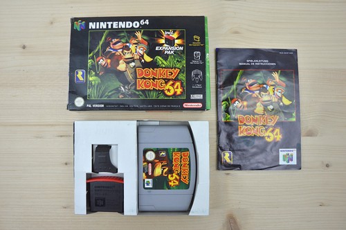 N64 donkey kong 64 inkl - n64,