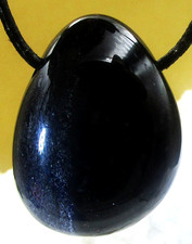 ONYX  Trommelstein  gebohrt