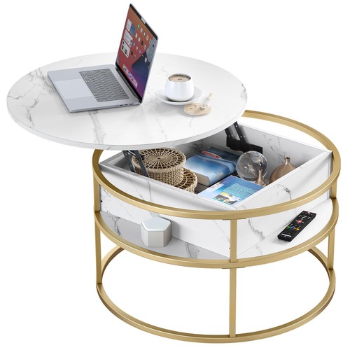 Runder couchtisch mit - runder,