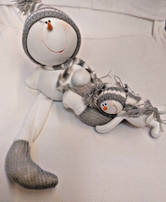 Schneemann-Set mit Woll-Mütze