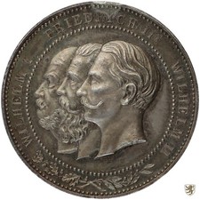 KAISERREICH, Medaille, 1888, Drei Kaiser Jahr, sehr schön